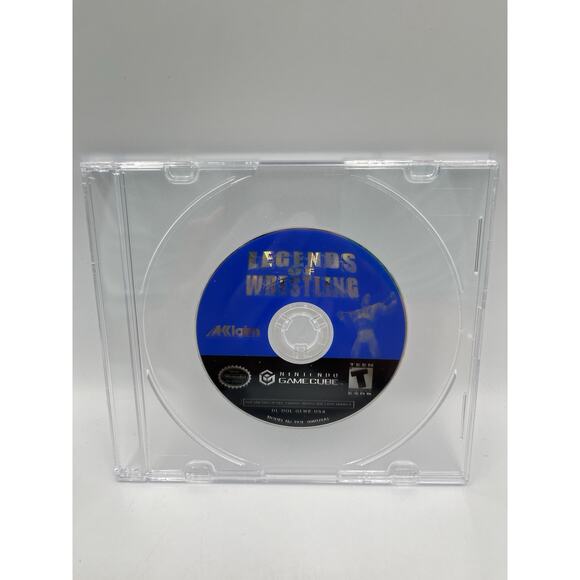 Legends of Wrestling (Nintendo GameCube, 2002) Disc Only With Case - Picture 1 of 5